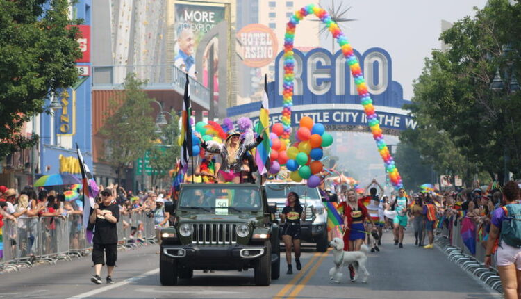 Thousands endure smoke and heat for this year’s Reno Pride | Nevada