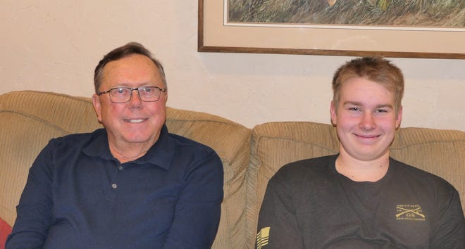 Russell Reinert and Evan Ledbetter have participated in Big Brothers Big Sisters for more than a decade.